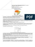 4º Bim. GEOGRAFIA - EXERCÍCIOS SOBRE DOMÍNIOS MORFOCLIMÁTICOS NO BRASIL