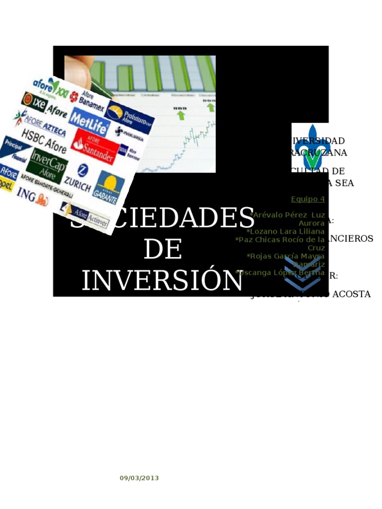 Sociedades de Inversion | PDF | Empresa de inversiones | Compartir ...