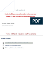 Thème 2-Choix & Évaluation Des Financements