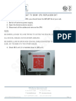 SAT TV S90W CPU Replacement