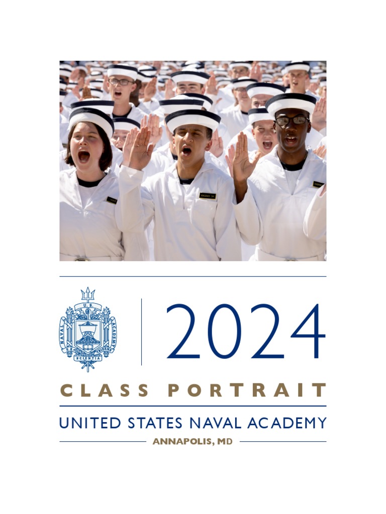Updated USNA 2024 ClassPortrait PDF United States Naval Academy