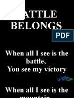 Battle Belongs