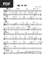 Ode To Joy Letter Notes | PDF | Musical Compositions | Musical Forms
