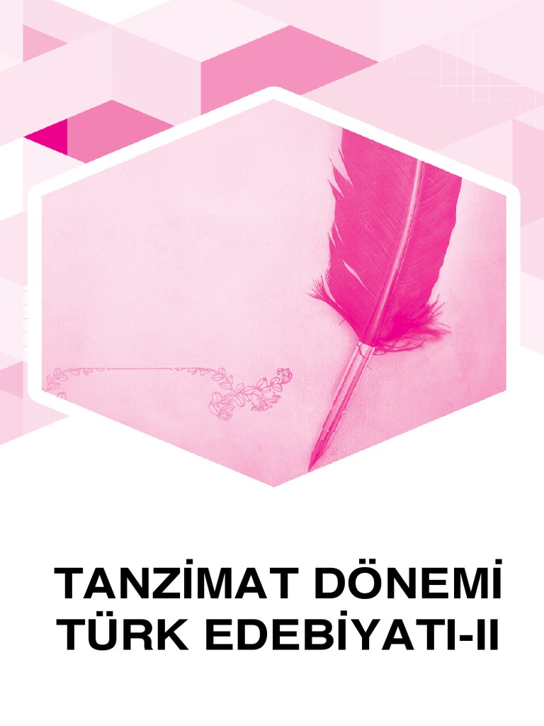 Tanzimat Dönemi Türk Edebiyati-Ii | PDF