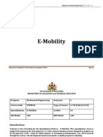 E Mobility