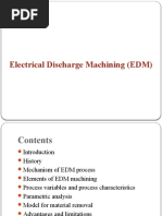 # 5 Electro Discharge Machining