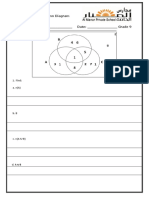 Worksheet 1 Set Notation and Venn Diagram: 1. Find: A. N (A)
