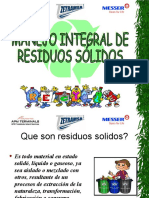 Manejo Integral de Residuos Zetramsa