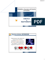 Facoltativo - Cenni Di Cinetica e Reattoristica