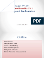 Kuliah 16 Refrigerasi Dan Liquefaksi