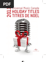 Download Christmas Presenter 2011 by Universal Music Canada SN61875914 doc pdf