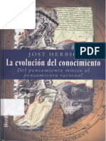 HERBIG, Jost, La Evolución Del Conocimiento. Del Pensamiento Mítico Al Pensamiento Racional, 1997