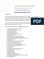 International Journal of Database Management Systems (IJDMS)