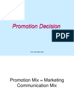 Promotion Mix Strategy For Rural