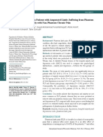 Anxiety and Depression in Patients With Amputated Limbs 2012