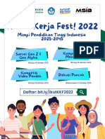 Publikasi Kuliah Kerja Fest 2022