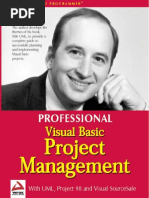 Professional Visual Basic 6 Project Management