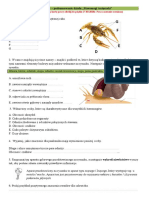 6a Biologia. Karta Pracy - Stawonogi I Mięczaki. 25.03.2020r.