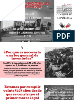 Proceso Proyecto de Ley #6352 Ley General de Juventudes Del Perú