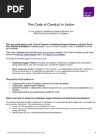 Guidance On The Code of Conduct For Support Workers