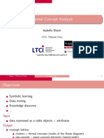 Formal Concept Analysis: Isabelle Bloch