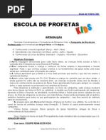 Apostila Escola de Profetas Kids - 2011