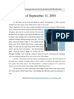 The Attacks of September 11, 2001