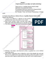 Module 1 Introduction To Software Engineering Process Paradigms and Agile Methodology