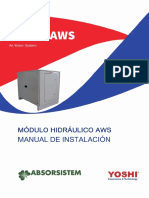 Aisin GEHP - AWS F1 - Manual Instalación