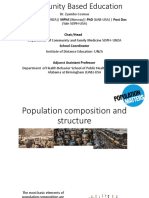 Population Composition and Structure