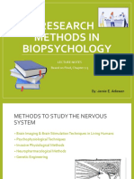Biopsychology Chapter 1.5