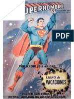 Superhombre - Libro de Vacaciones (1953-1954) (Editorial Muchnik) (XH - Robles & MR - GAG)