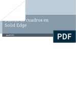 Solid Edge - Diseño de Cuadros