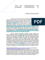 Impactos do coronavírus na responsabilidade contratual e aquiliana