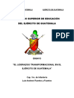 El Liderazgo Transformacional en El Ejército de Guatemala