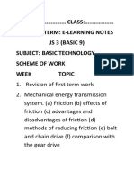 Basic 9 Basic Tech 2ND Term E-Notes