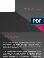 Pisanje Cv-A