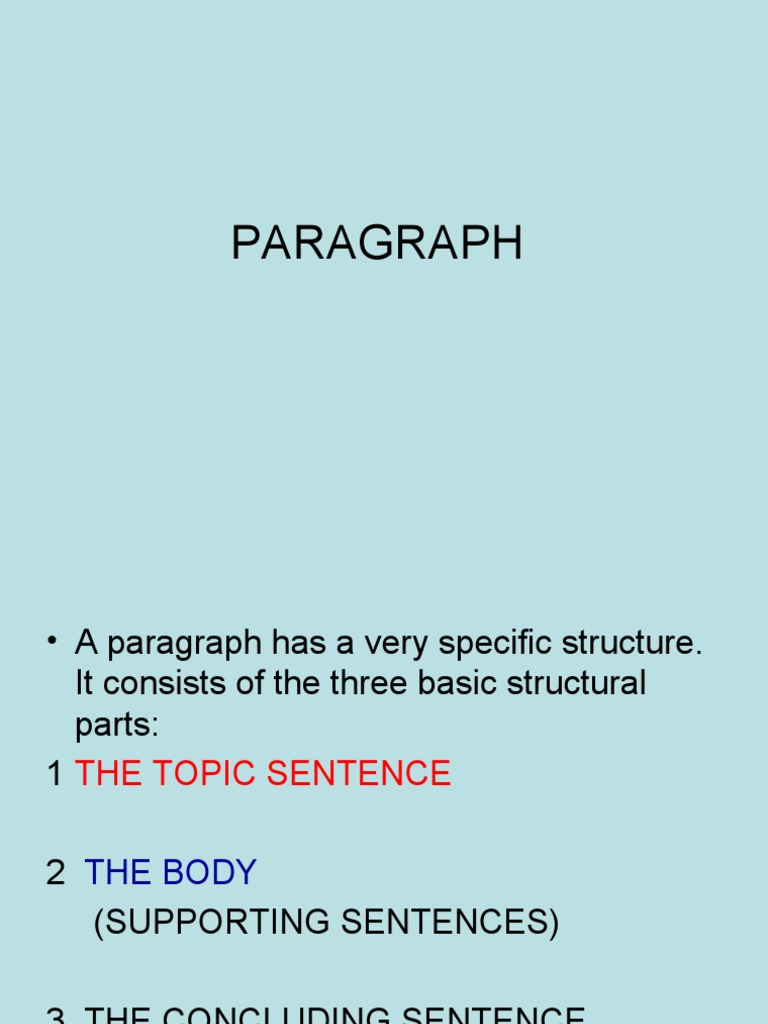 Understanding Paragraph Structure | PDF | Coffee | Foods