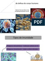 Sistemas de Defesa Do Corpo Humano: Prof. Dra. Marieta Torres de Abreu Assis