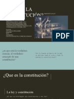 Que Es La Constitucion