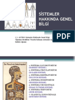 Sistemler Hakkında Genel Bilgi - 1