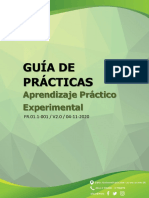 Guía de Prácticas: Aprendizaje Práctico Experimental