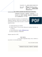 Cumple resolución proceso alimentos