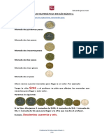 Guia de Repaso Matematicas Monedas y Valor Posicional 3A.