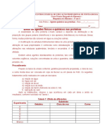 Bioquímica - Prática Desnaturação Proteínas