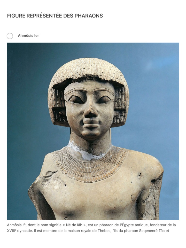 Figure Représentée Des Pharaons | PDF | Akhenaton | Pharaon