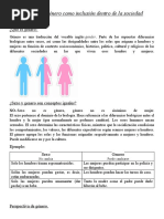 Dibujo Sobre La Igualdad de Genero para Colorear | PDF
