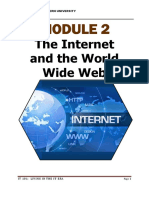 The Internet and The Web