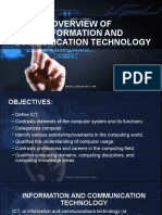 Lesson 1 (Overview of ICT)