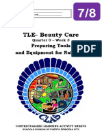 TLE-HE (Beauty-Care) 7-8 - q0 - CLAS3 - Preparing-Tools-and-Equipment-for-Nail-Care - RHEA ROMERO